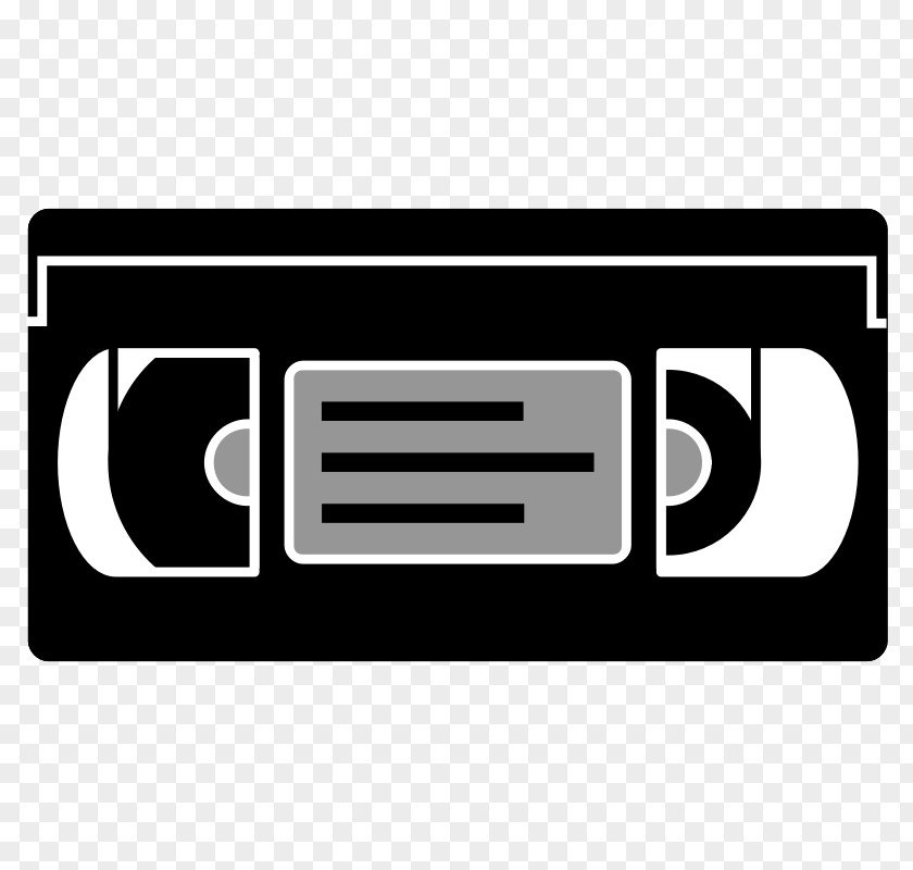 VHS Compact Cassette VCRs Magnetic Tape PNG