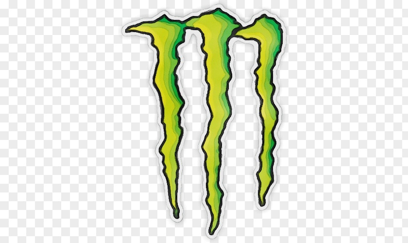 Green Rockstar Monster Energy Logo PNG