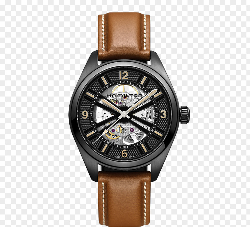 Honeycomb Pattern Hamilton Watch Company Automatic Skeleton Quartz PNG