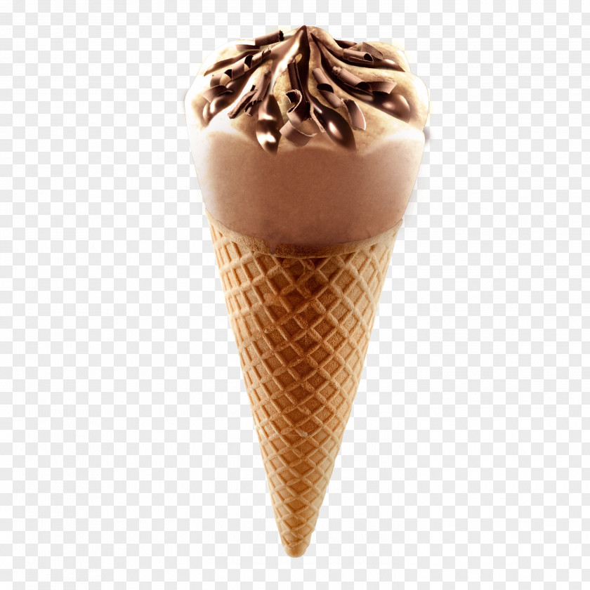 Ice Cream Chocolate Cones Milk Sugar PNG