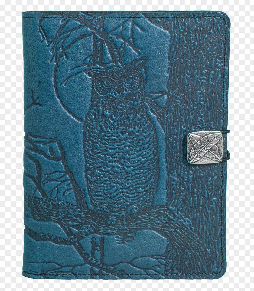 Leather Cover Turquoise Rectangle PNG