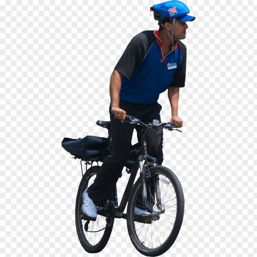 Man On Bicycle Image PNG