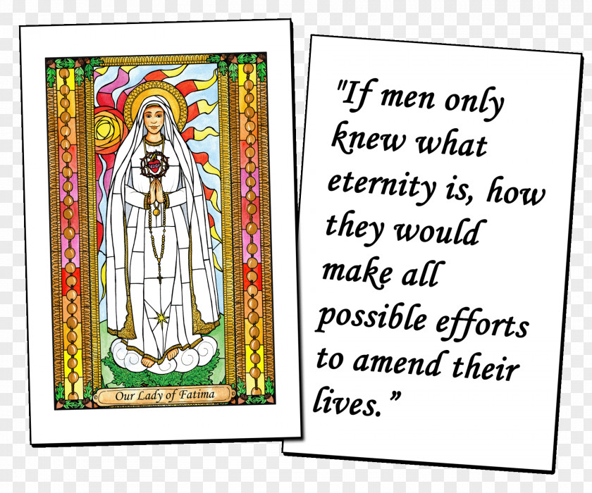 Our Lady Of Fátima Cartoon Coloring Book PNG