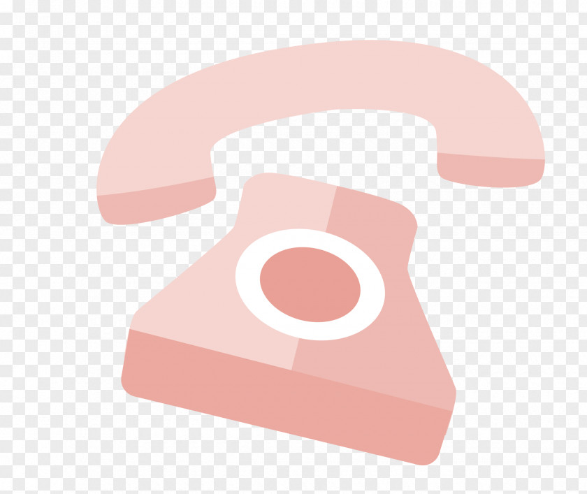 Vector Cartoon Pink Phone Rectangle Font PNG