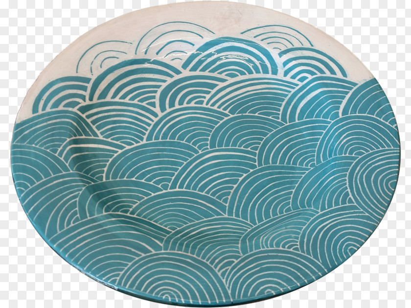 Ceramic Tableware Turquoise PNG