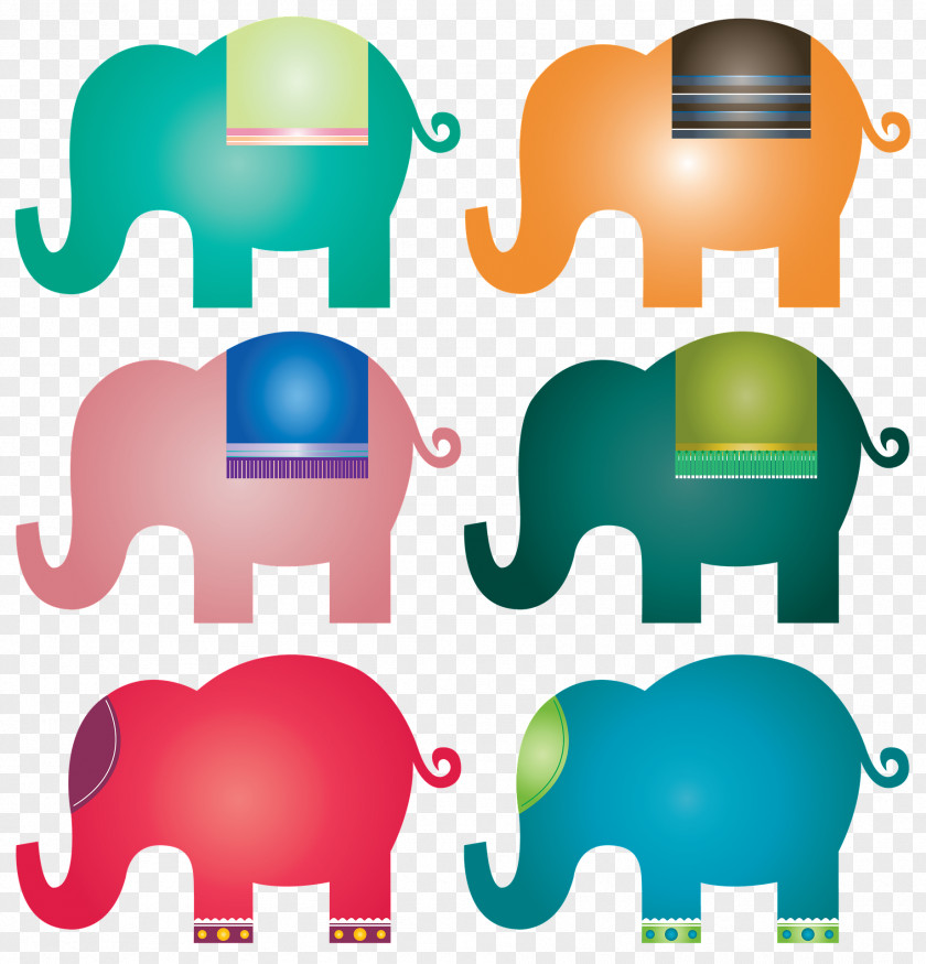 Elephant Pattern African Clip Art PNG