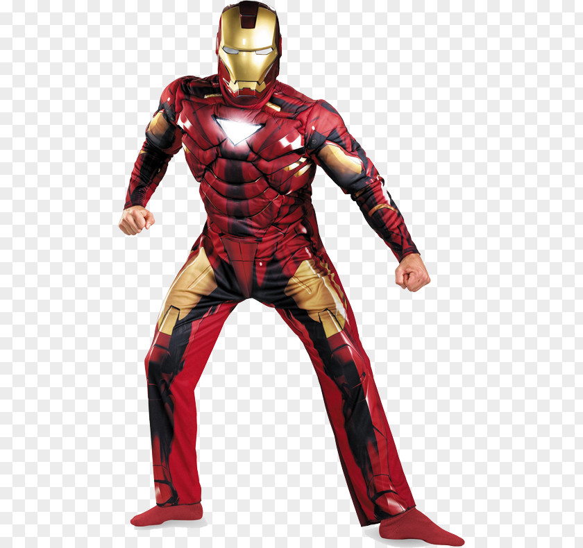 Iron Man Costume Superhero Adult Clothing PNG