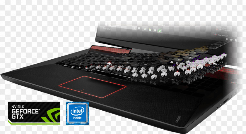 Laptop Computer Keyboard Intel Lenovo Ideapad Y700 (15) PNG