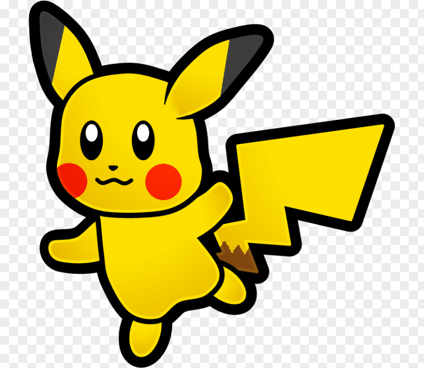 Pikachu Paper Mario Pokémon Eevee PNG