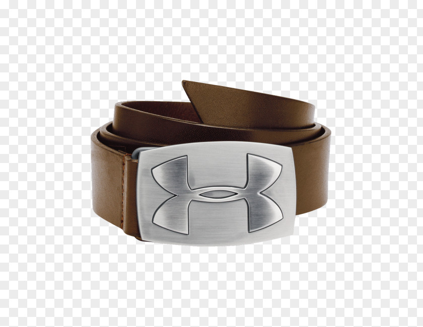 Belt Buckles Under Armour Fairway Leather Brown 34 Product PNG