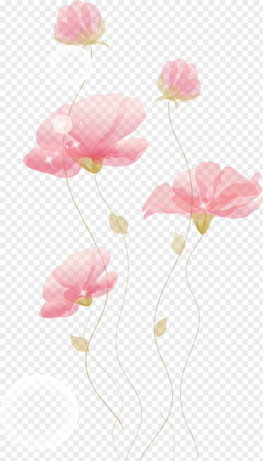 Hand-painted Flowers PNG