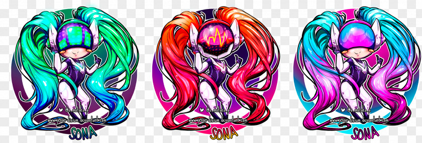 League Of Legends Fan Art DJ Sona Drawing PNG