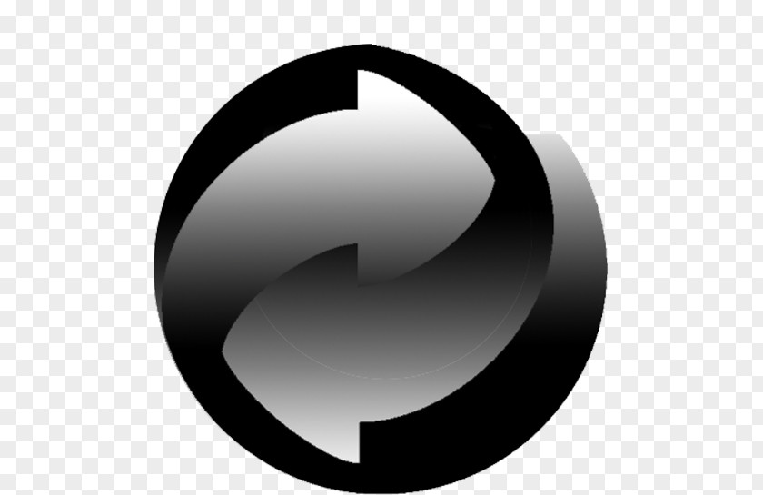 Transparent Switches Circle Black White Font PNG