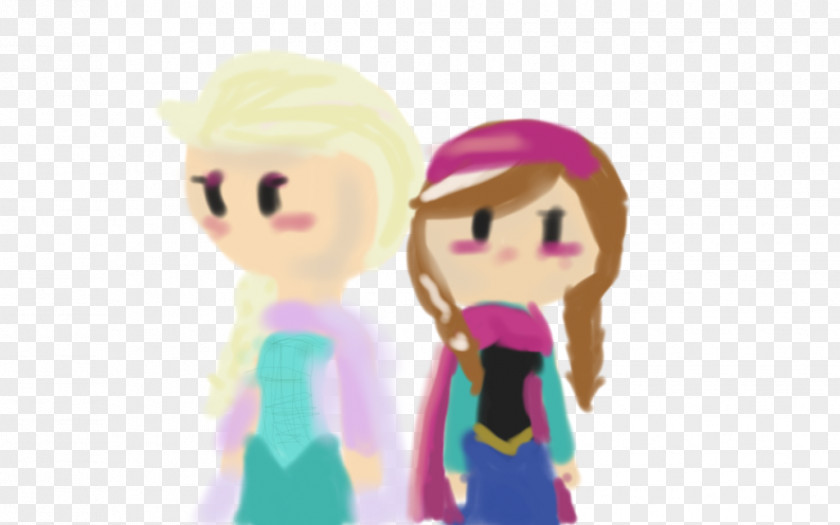 Elsa And Anna Clip Art Friendship Illustration Human Behavior Desktop Wallpaper PNG