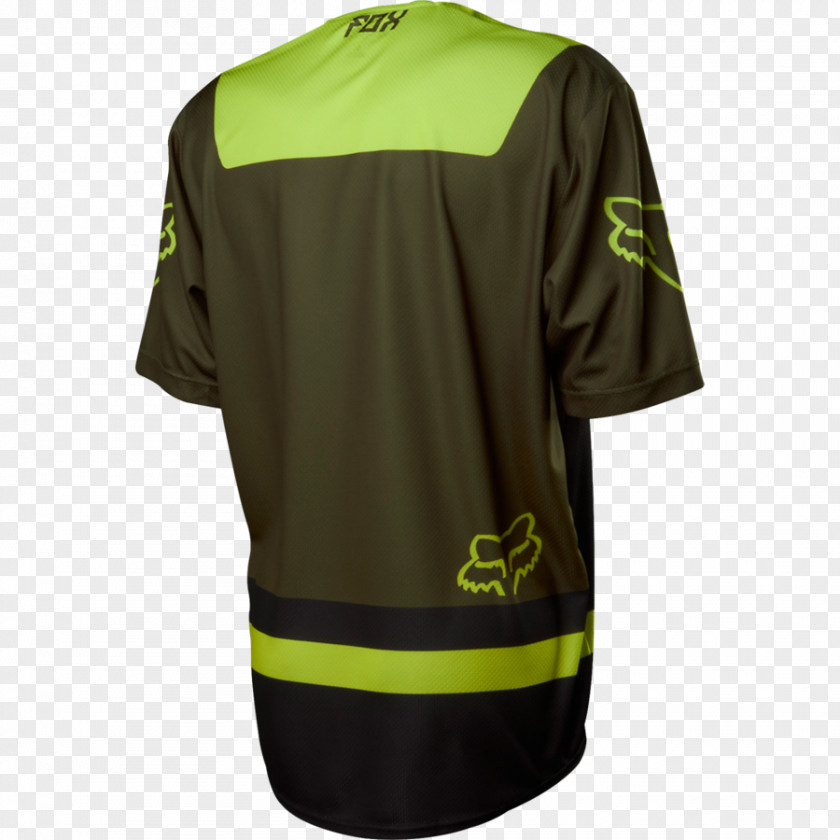 T-shirt Sports Fan Jersey Green Sleeve PNG
