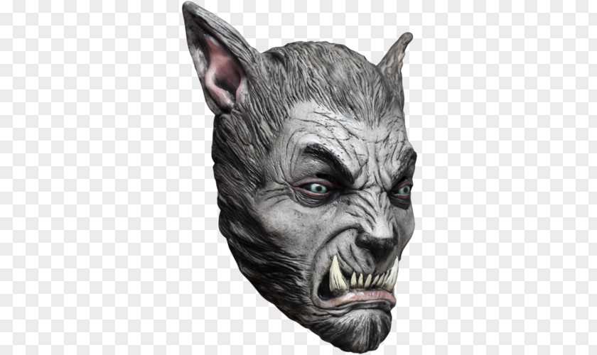 Werewolf Mask Halloween Disguise Horror PNG