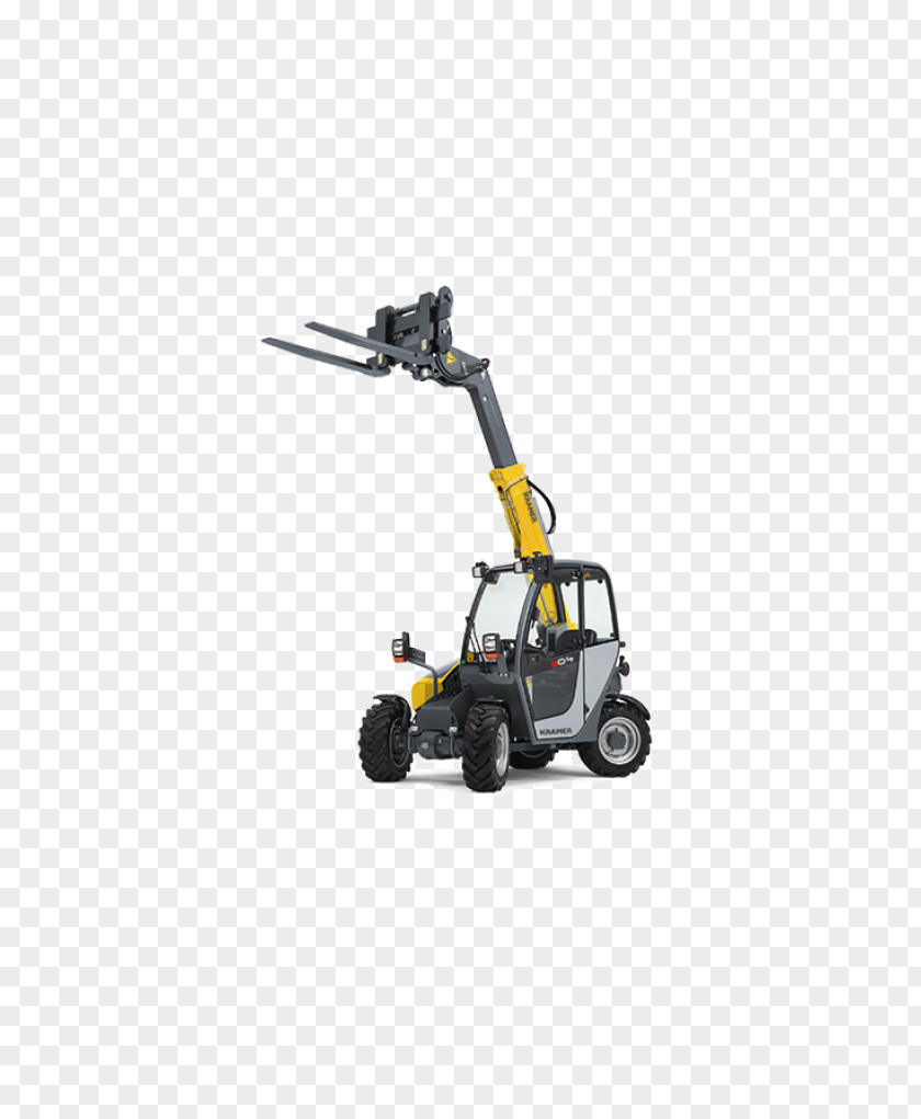 Kramer Company Heavy Machinery Telescopic Handler Forklift PNG