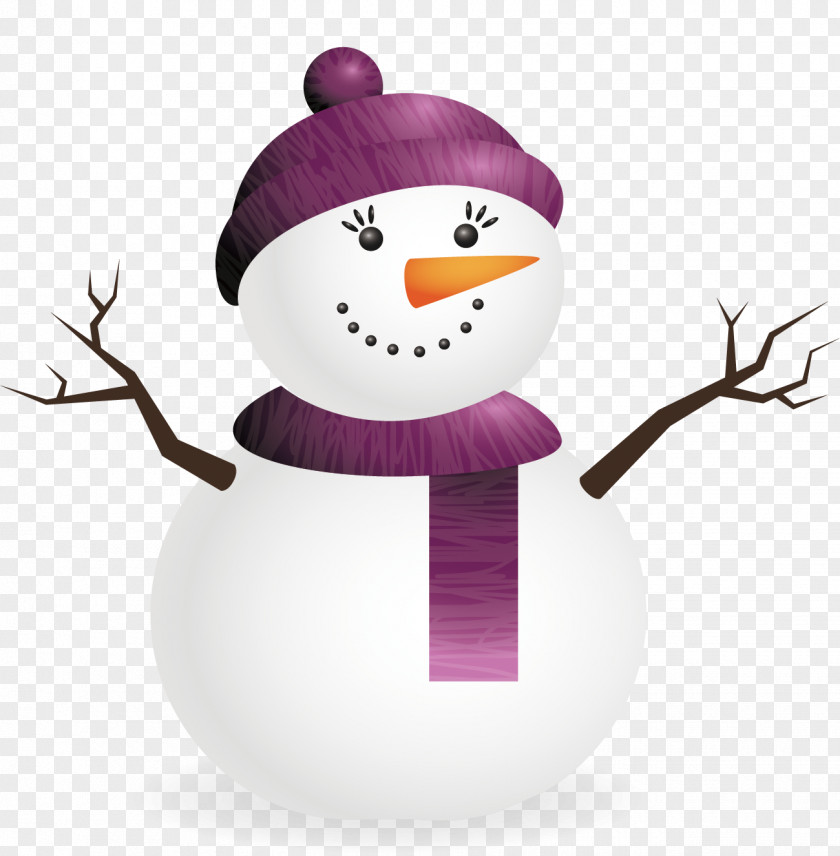 Snowman Vector Winter Blizzard Santa Claus Christmas Greeting Child PNG