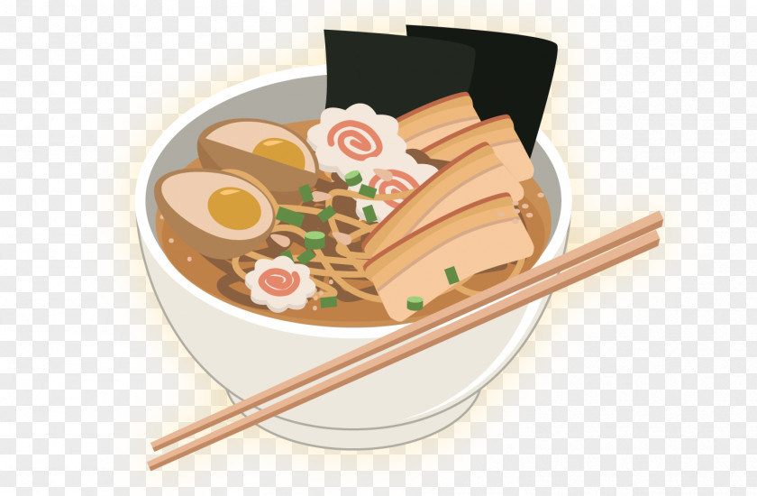 Yow Choy Ramen Chopsticks Cuisine Narutomaki Product Design PNG