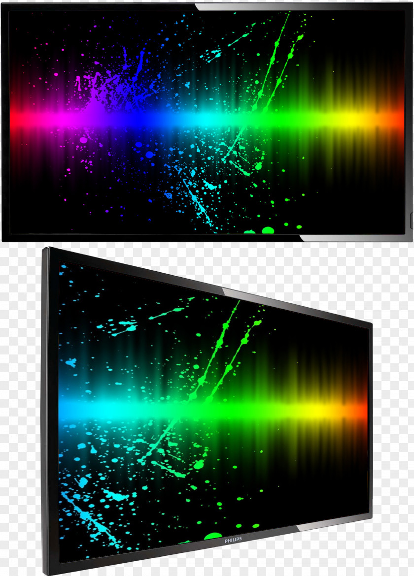 Digital Screen Desktop Wallpaper Color Canvas Print PNG