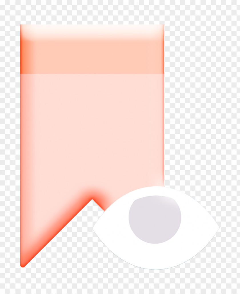 Pink Orange Bookmark Icon Interaction Assets PNG