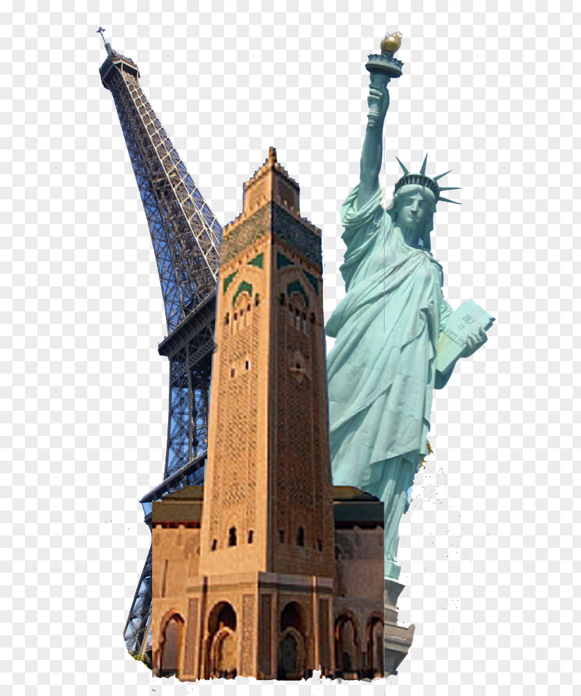 Statue Of Liberty Steeple Clock Tower PNG