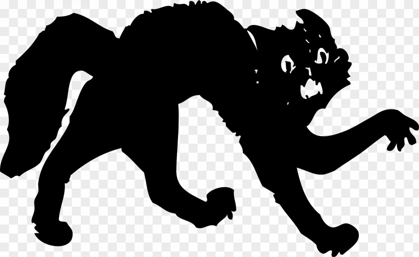 Animal Silhouettes Kitten Sphynx Cat Black Clip Art PNG