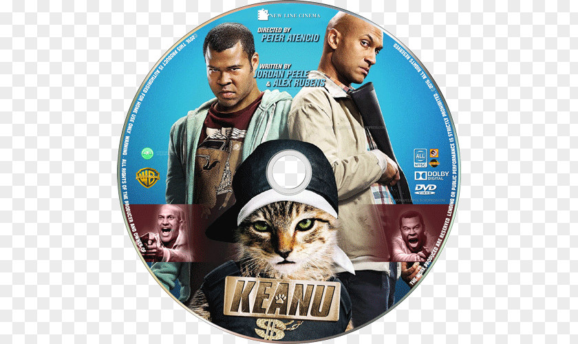 Dvd Jordan Peele Keegan-Michael Key Keanu Blu-ray Disc & PNG