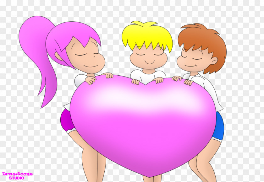 Hands Heart Drawing Love Human Behavior Boy Clip Art PNG