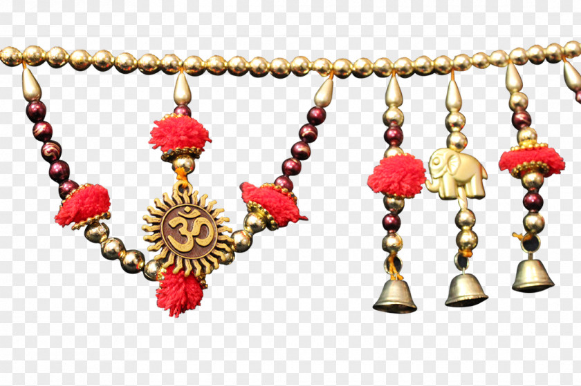 Toran W Hotels Diwali Bead Reading Jewellery PNG