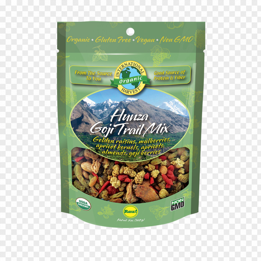 Apricot Goji Trail Mix Granola Burusho People PNG