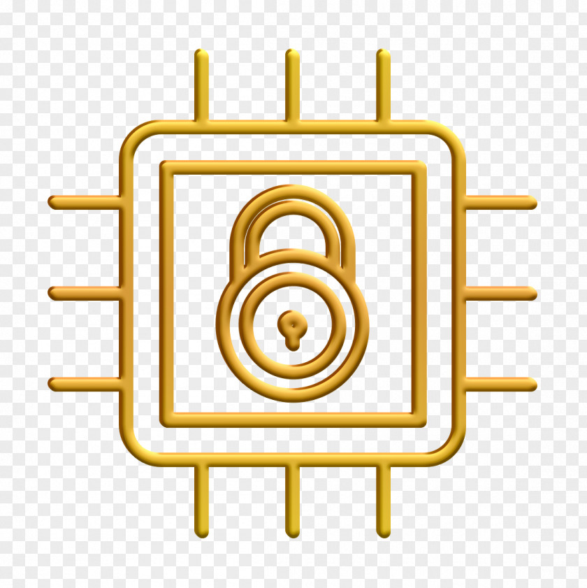 Encrypt Icon Cyber Lock PNG