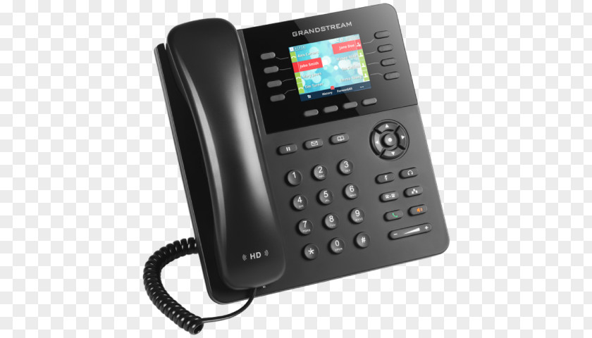 Voip Grandstream Networks GXP1625 VoIP Phone Voice Over IP Telephone PNG