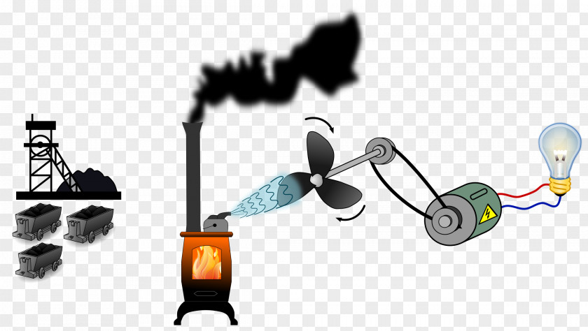 Coal Thermal Power Station Fossil Fuel Clip Art PNG