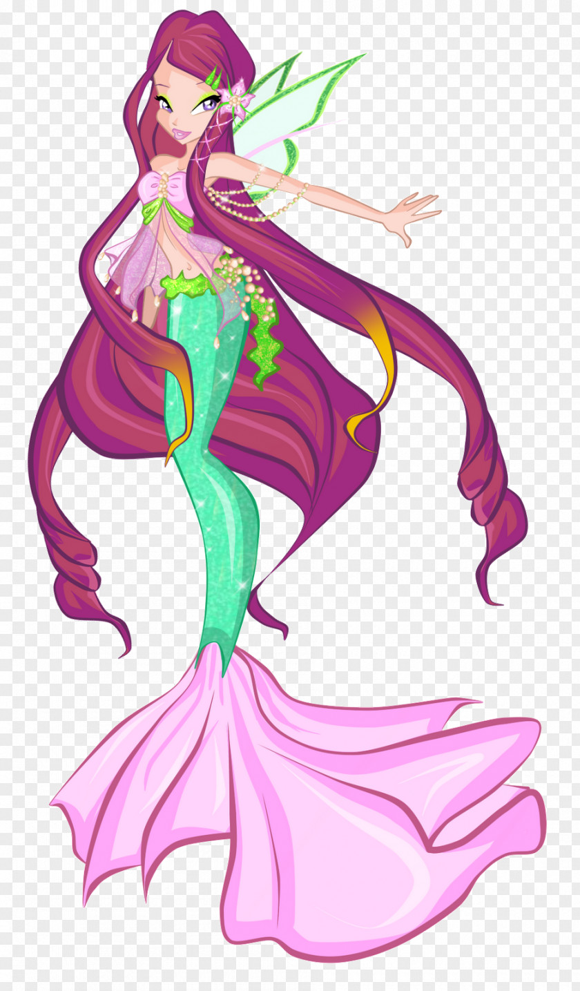 Mermaid Roxy Bloom Stella Musa Tecna PNG