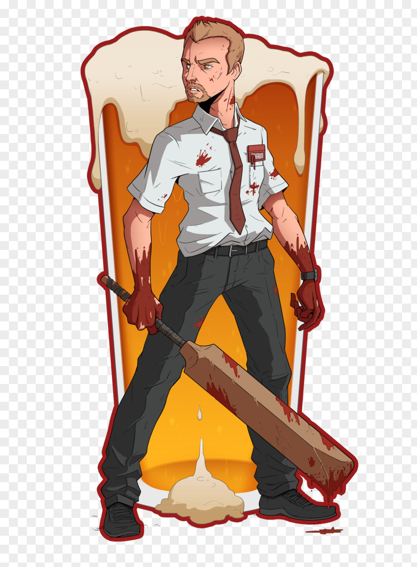 Shaun Of The Dead Simon Pegg Three Flavours Cornetto Trilogy Film PNG