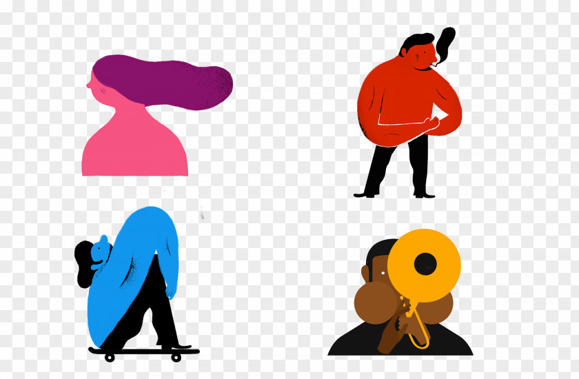 Silhouette Conversation People Cartoon Human Icon PNG
