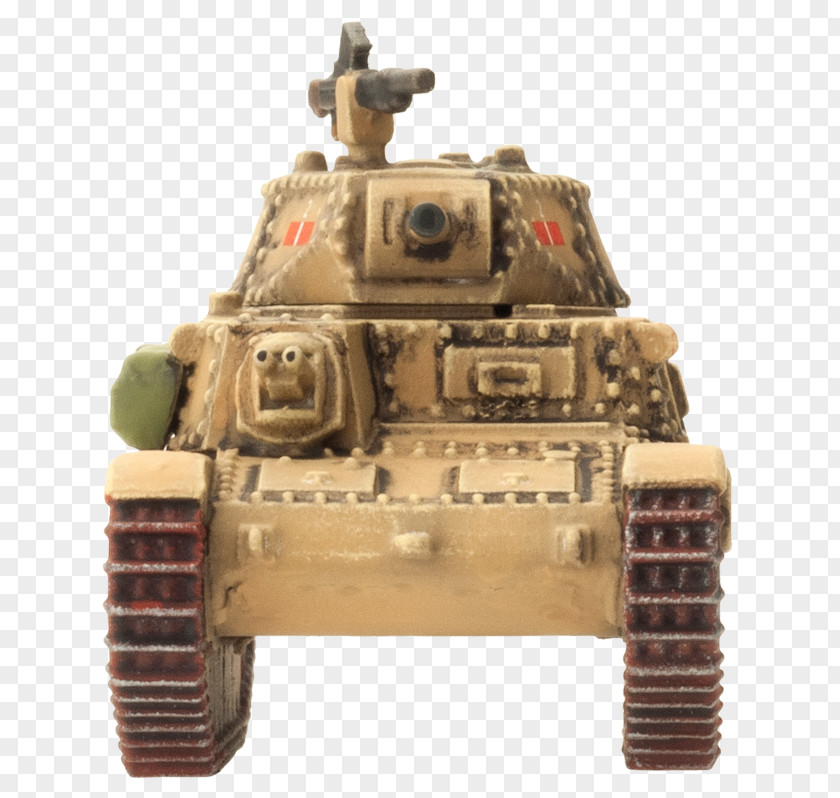Tank Churchill Semovente Da 75/18 Fiat M14/41 Platoon PNG