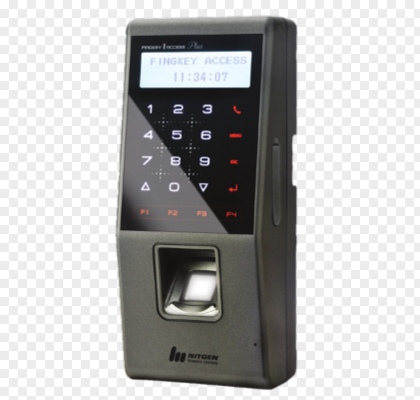 Access Control System Biometrics Fingerprint Time And Attendance PNG