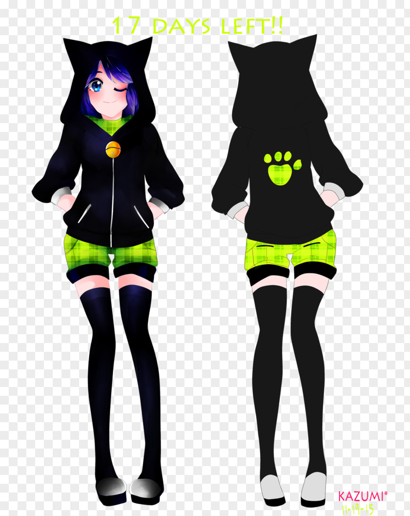 Cat Adrien Agreste Costume Marinette Black PNG