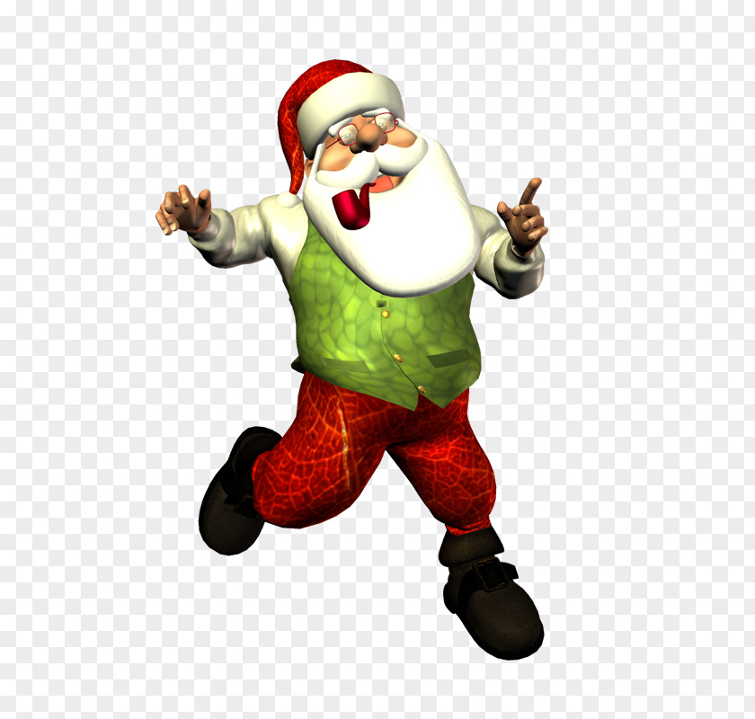 Claus Santa Christmas Ornament PNG