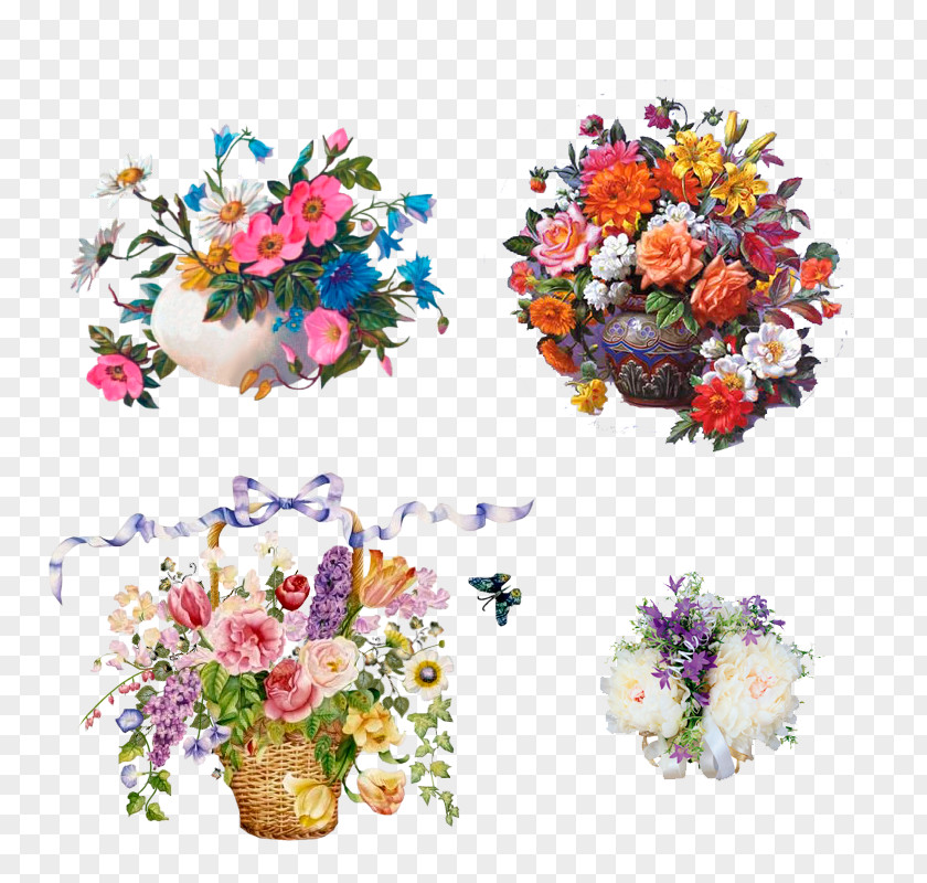 Flower Floral Design Cut Flowers Artificial PNG
