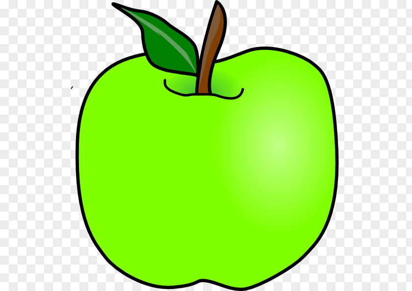 GREEN APPLE Apple Pencil Clip Art PNG