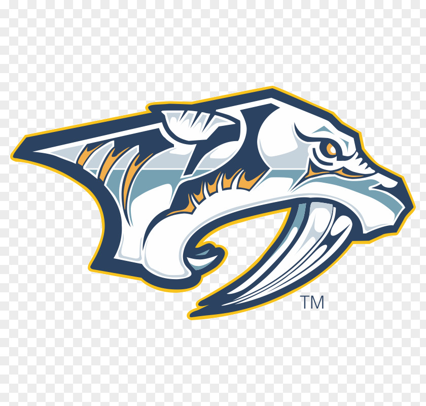 Nashville Predators National Hockey League Ice Logo PNG