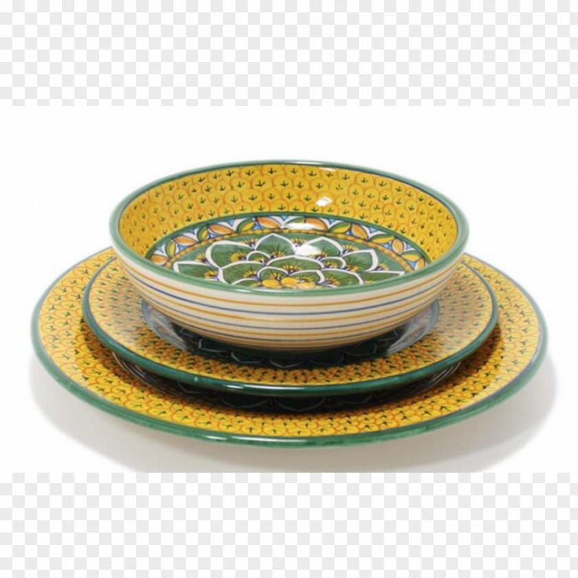 Plate Italian Cuisine Pasta Bowl Deruta PNG