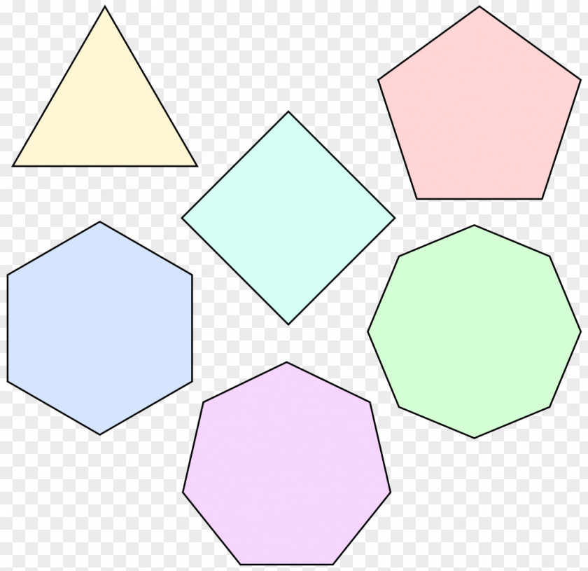 Polygonal Regular Polygon Equilateral Triangle Geometry PNG