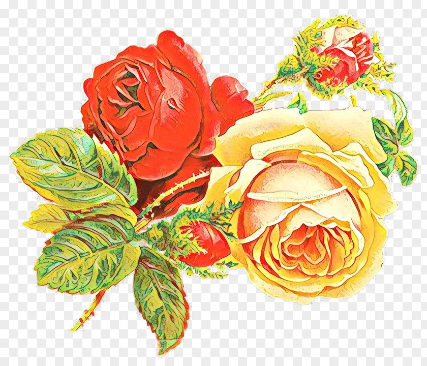 Rose Flower Bouquet Drawing Image PNG