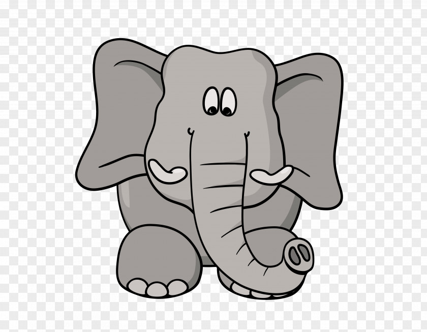 Elephant Drawing Cartoon Clip Art PNG