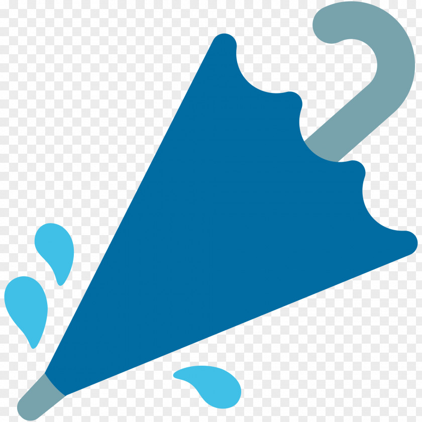 Rain Emoji Umbrella Symbol Android SMS PNG