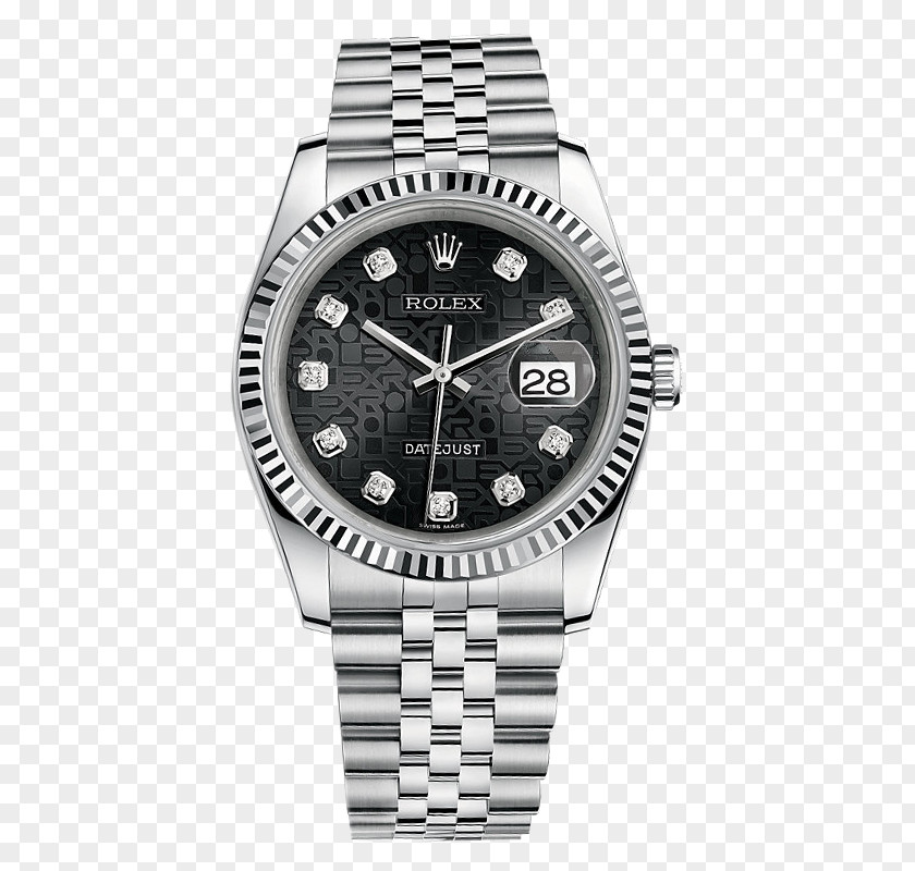 Rolex Watch Black Male Table Datejust Submariner Daytona PNG